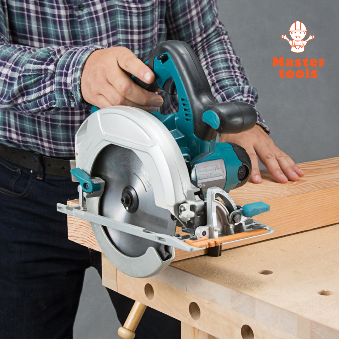 Sierra Circular Inalámbrica con Dos Baterías de Alta Potencia