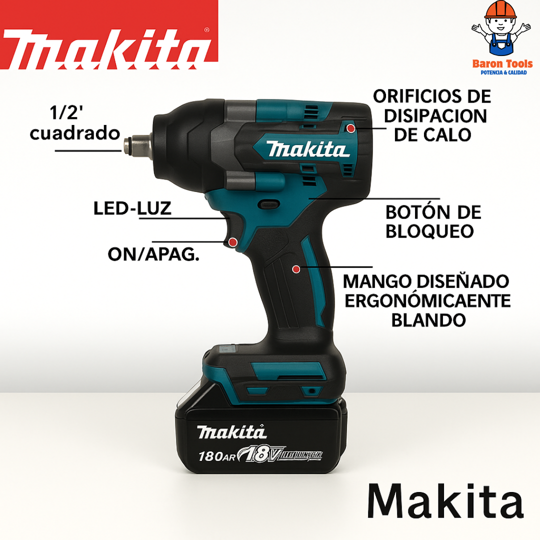 Llave de Impacto Makita 700nm 1/2