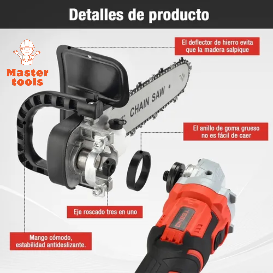 Adaptador de Motosierra para Pulidora