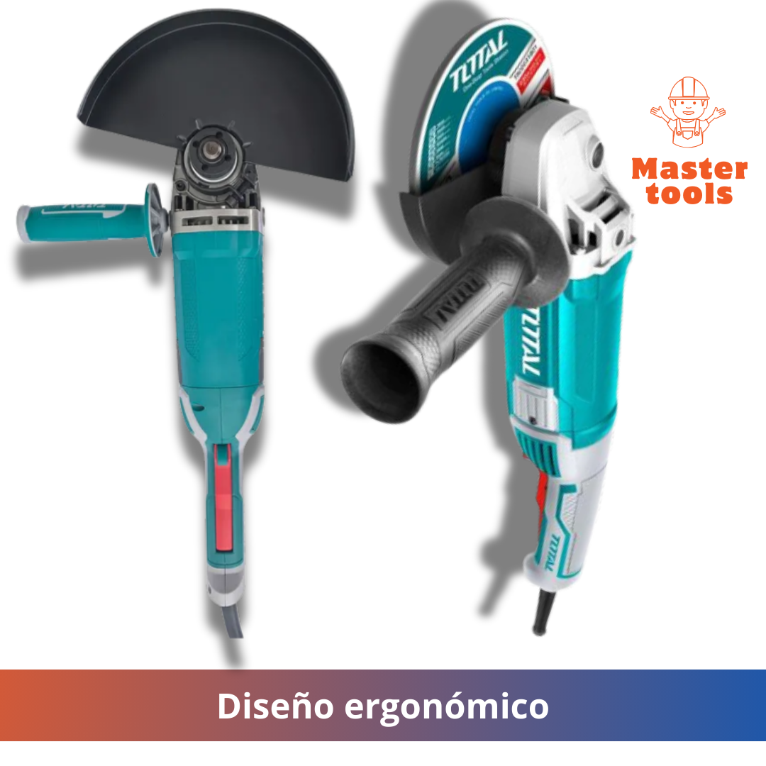 Pulidora 2200W 6600 RPM Orginal de TOTAL.