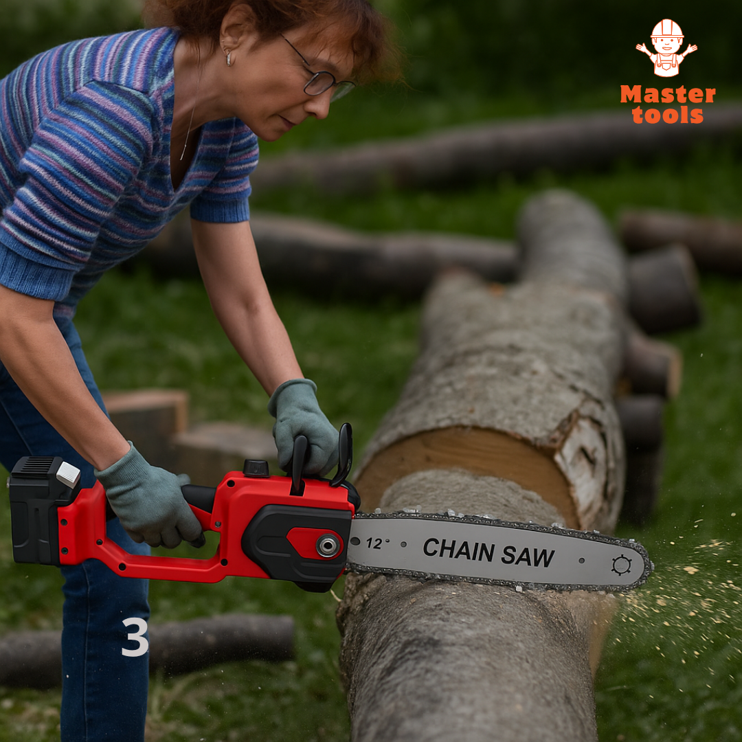 Sierra inalámbrica de 48 voltios 12"