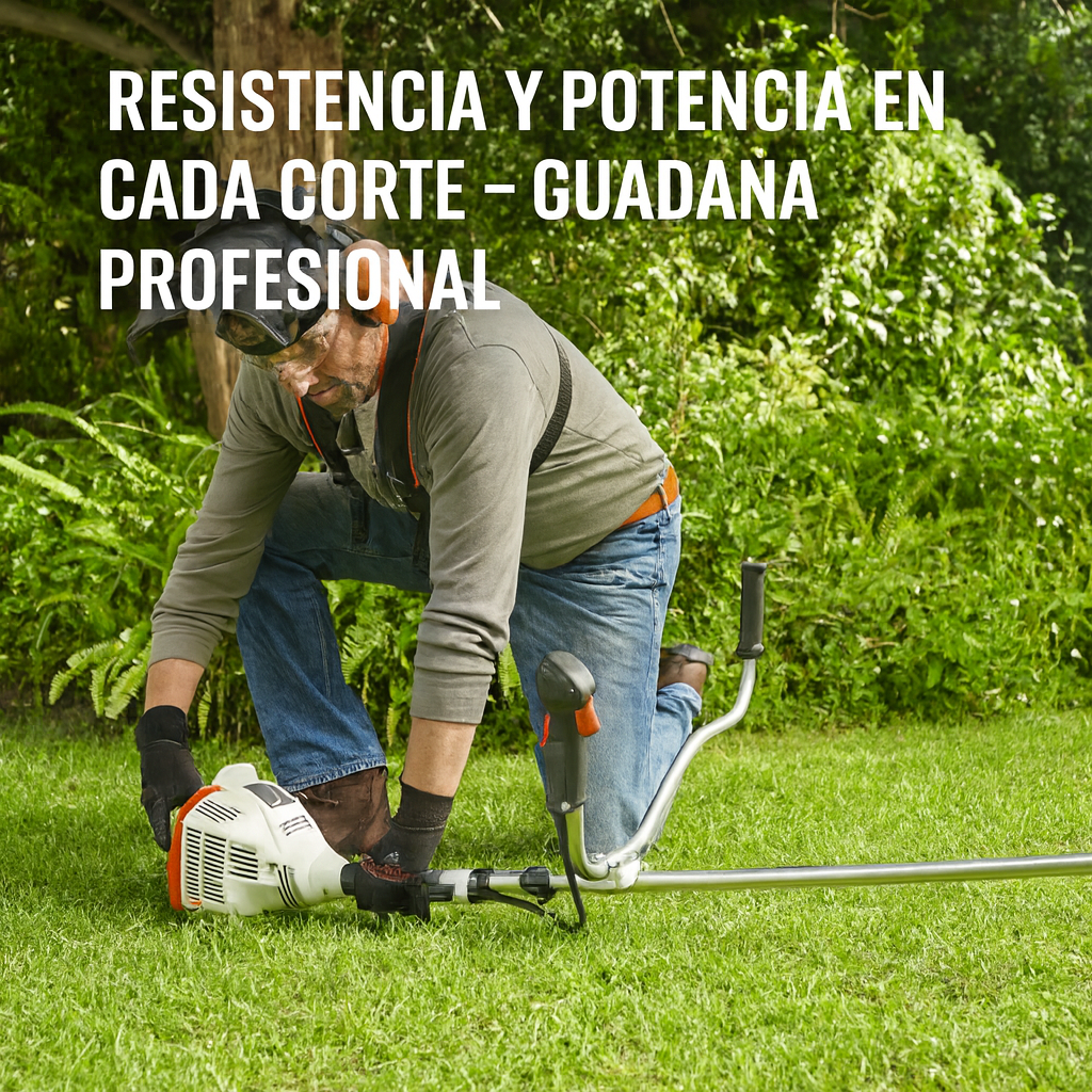 Guadaña Sthil Fs450 Con Mascara protectora y Aceite