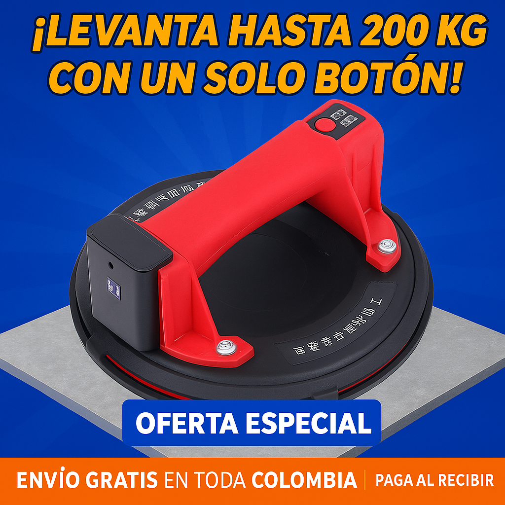 LEVANTA HASTA 200 KG CON UN SOLO BOTÓN! – Ventosa Eléctrica Profesional