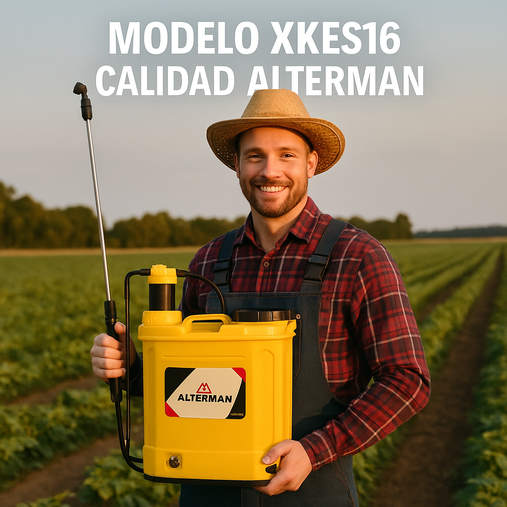 FUMIGADORA 16 LITROS ALTERMAN DOBLE FUNCION BATERIA Y MANUAL