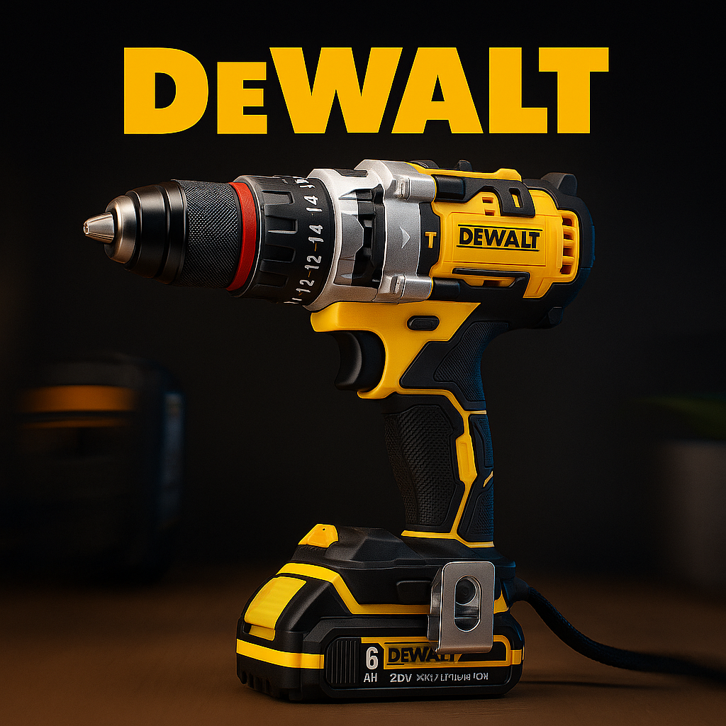 Taladro Inalámbrico DeWALT 60V – 3 en 1: perfora, atornilla y martilla