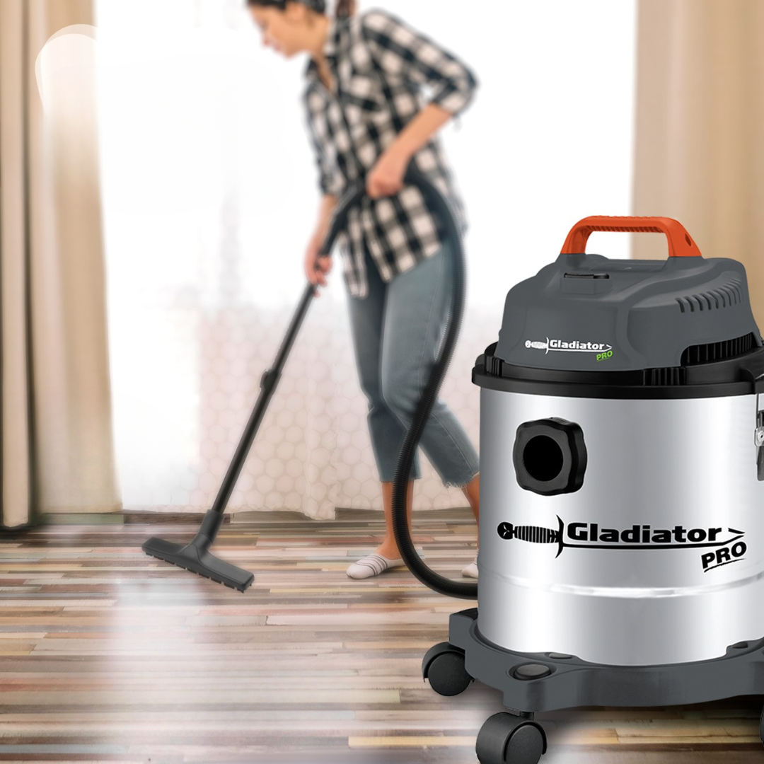 Aspiradora Gladiator PRO A820/1/120 – Potencia y Versatilidad en un Solo Equipo