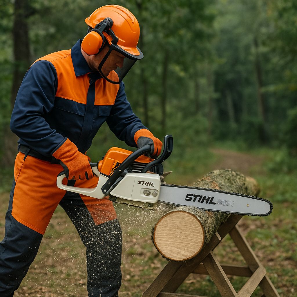 Motosierra Stihl MS 660 + Aceite y Caja