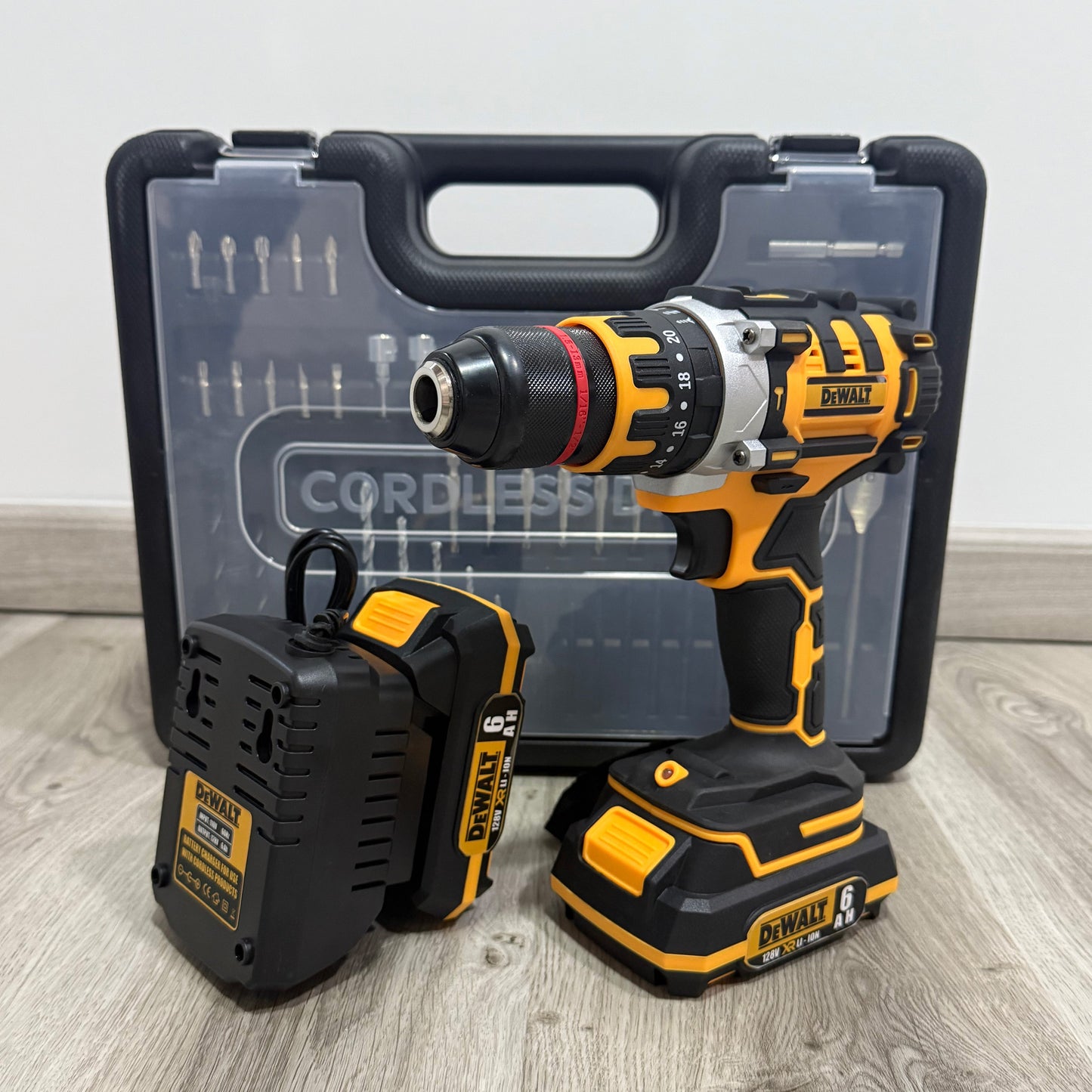 Taladro Inalámbrico DeWALT 60V – 3 en 1: perfora, atornilla y martilla