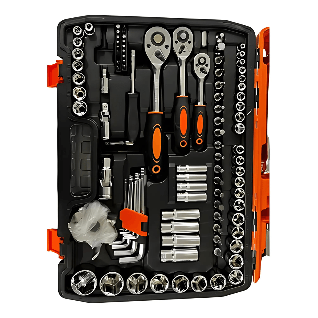 Juego De Copas Rache Completo Atornilladores Kit Full 121 Piezas