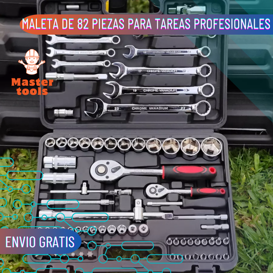 Maleta de Herramientas de 82 piezas