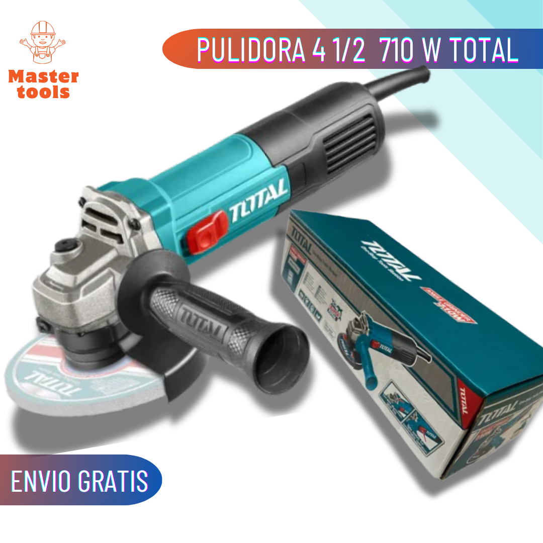 Pulidora 4 1/2  710w total