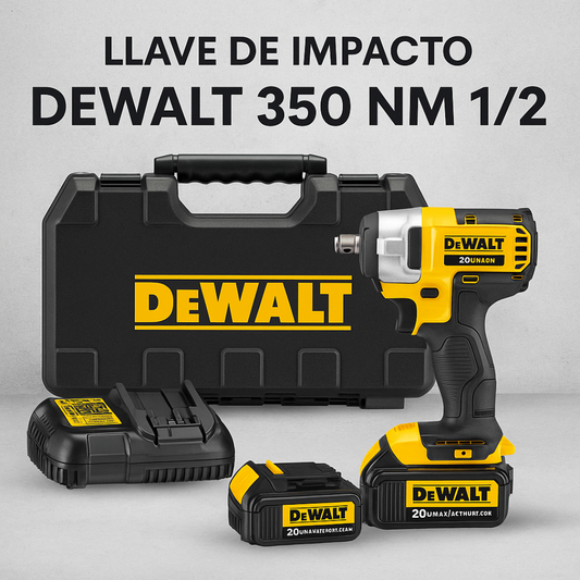 Llave de Impacto Dewalt 350nm 1/2