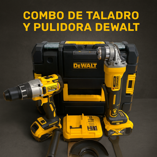 Kit de Taladro y Pulidora Dewalt