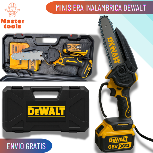 Minisierra DEWALT 68V: Pequeña en tamaño, brutal en poder