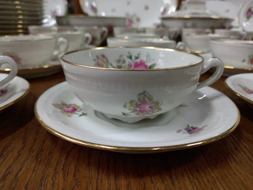 Juego De Vajilla Porcelana Limoges 48 Piezas