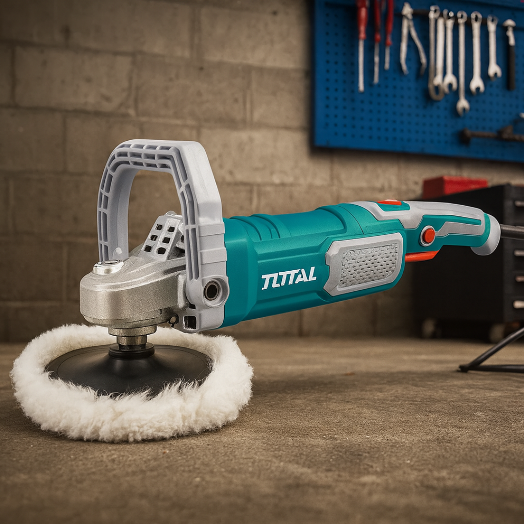 Polichadora TOTAL 1400W – Control y Potencia para Pulido Profesional - Original