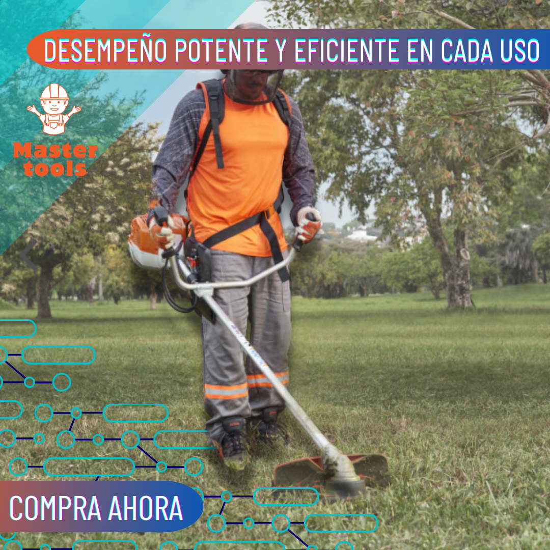 Guadaña Profesional 2 tiempos CILINDRADA: 47 cm³ -Incluye, disco y  ARNÉS