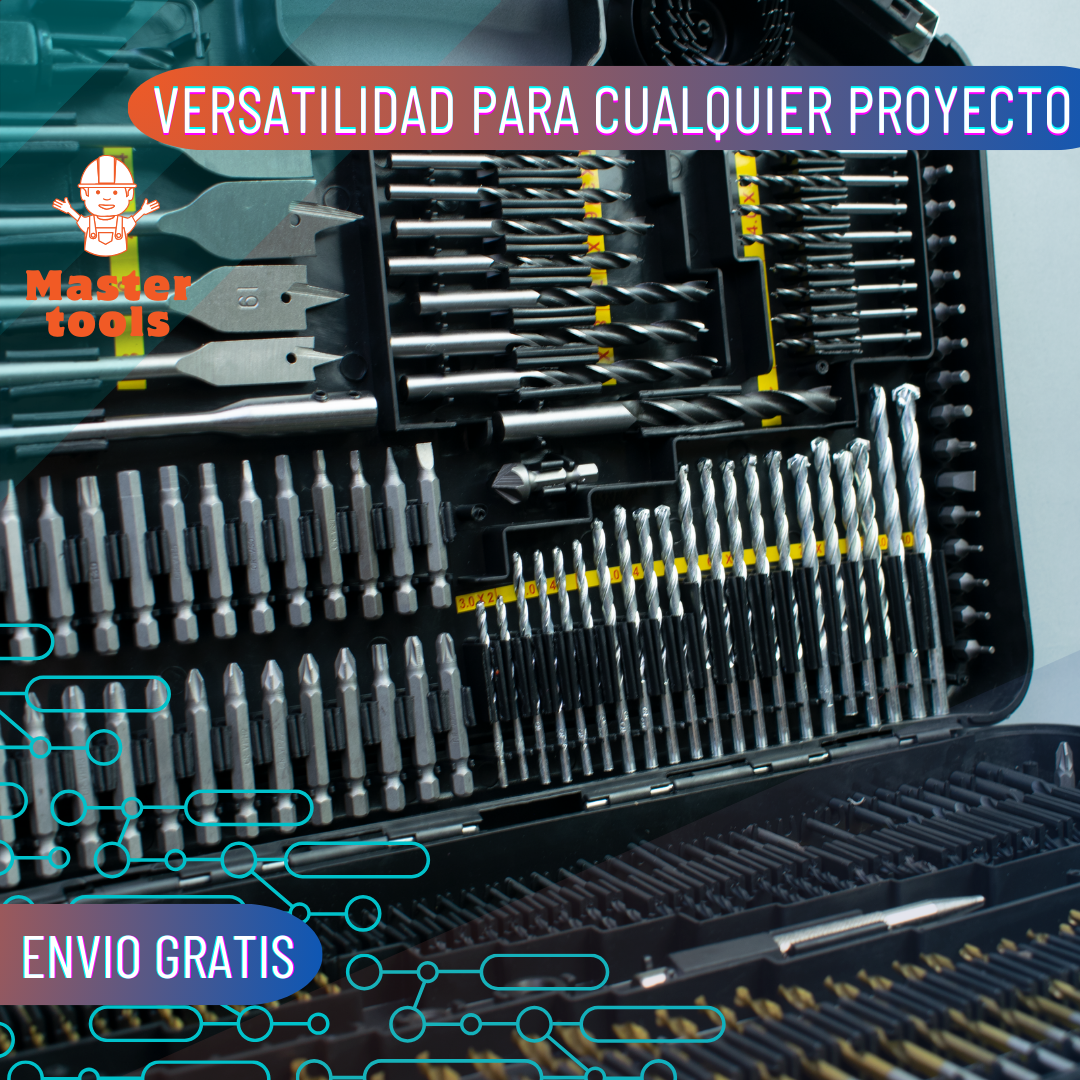 Juego de Brocas y Puntas 246 piezas