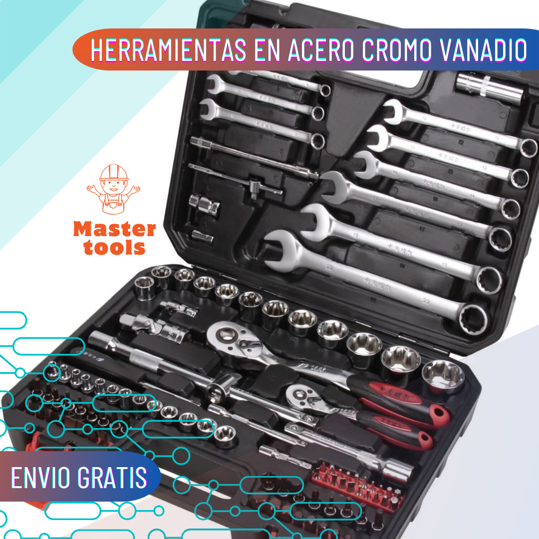 Maleta de Herramientas de 82 piezas