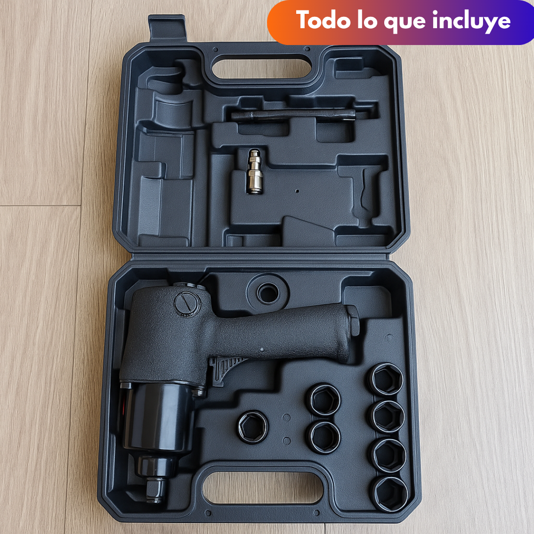 🔧 Llave de Impacto Neumática 1/2” – Potencia y precisión en cada apriete