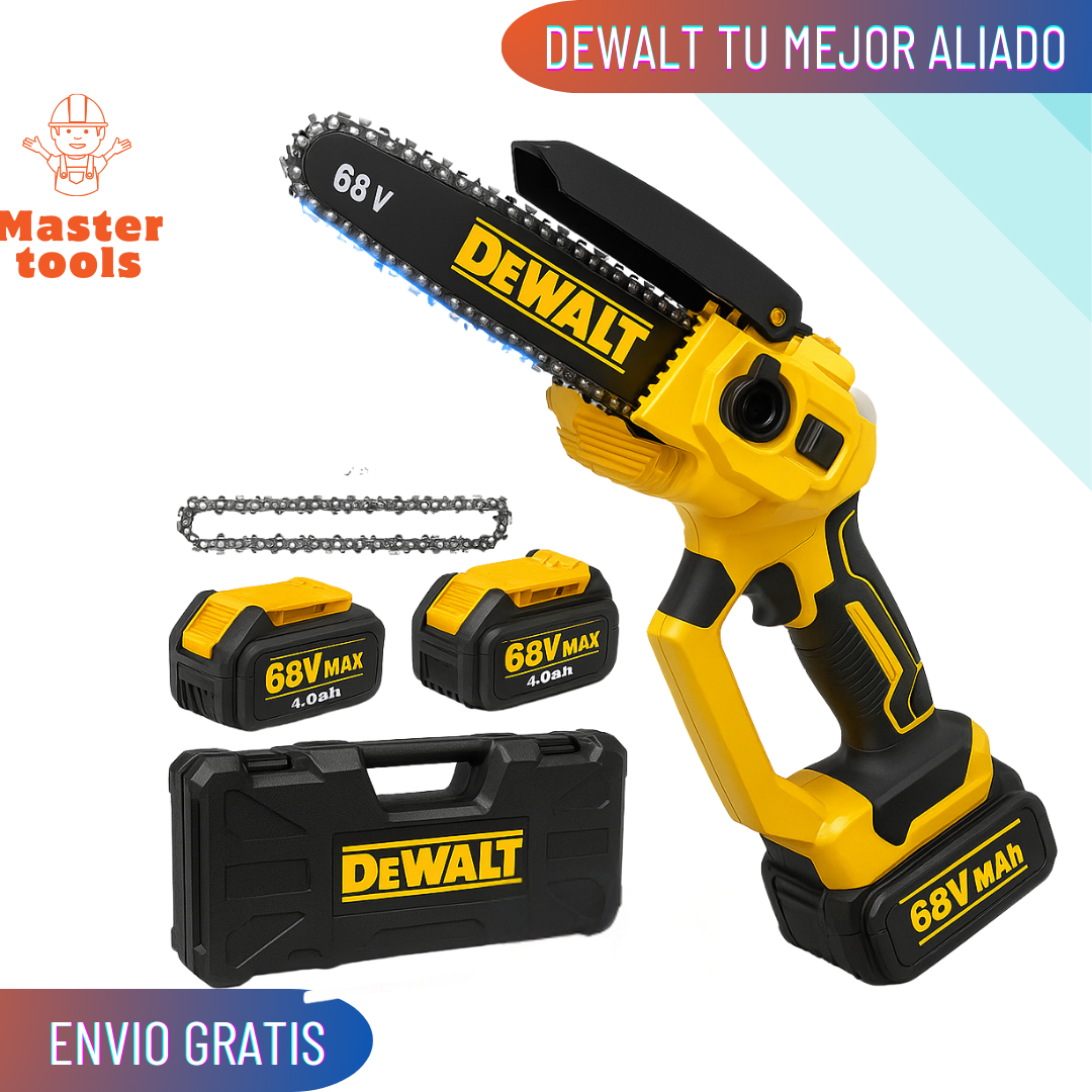 Minisierra DEWALT 68V: Pequeña en tamaño, brutal en poder