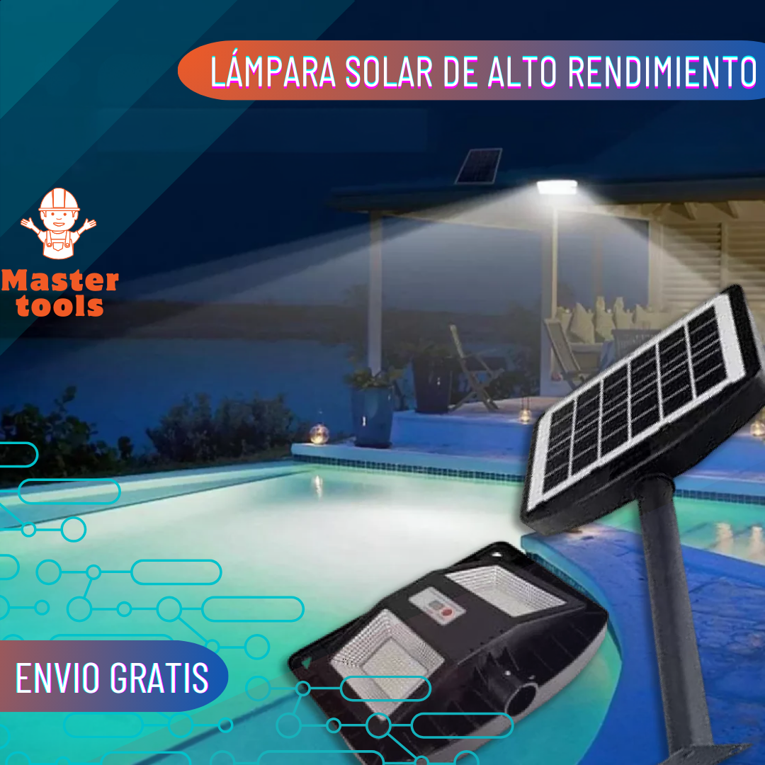 Lámpara Solar 300 Watts CL-115 – Iluminación Inteligente y Sostenible