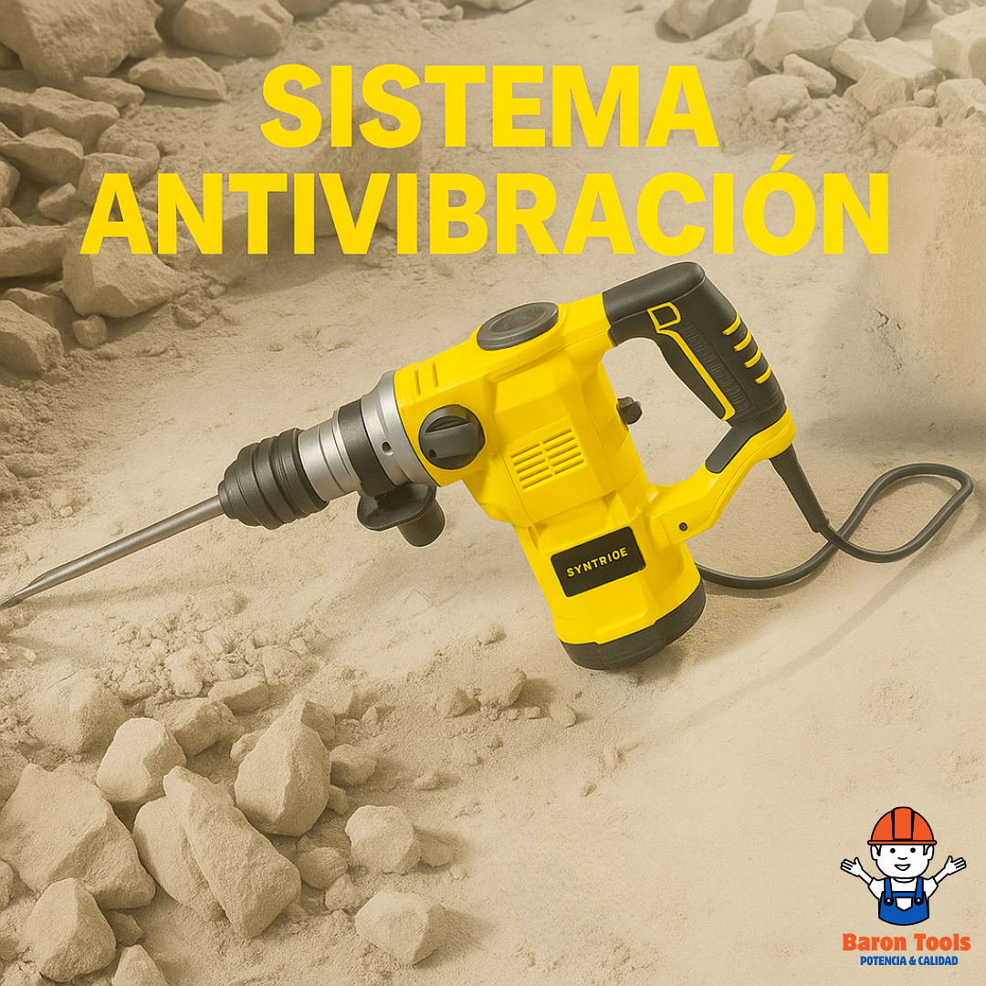 Rotomartillo Demoledor 1500 w Tecnologia SDS Plus