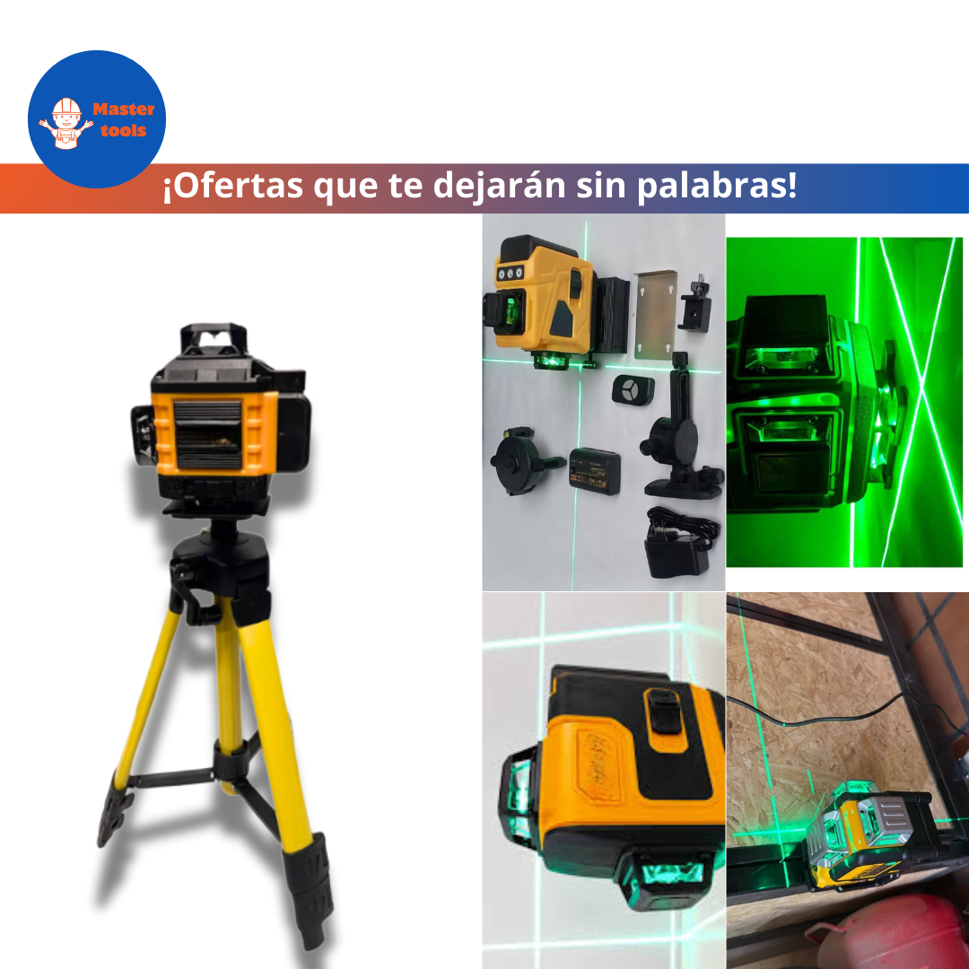 Nivel Láser DeWALT 16 Líneas Autonivelante -
