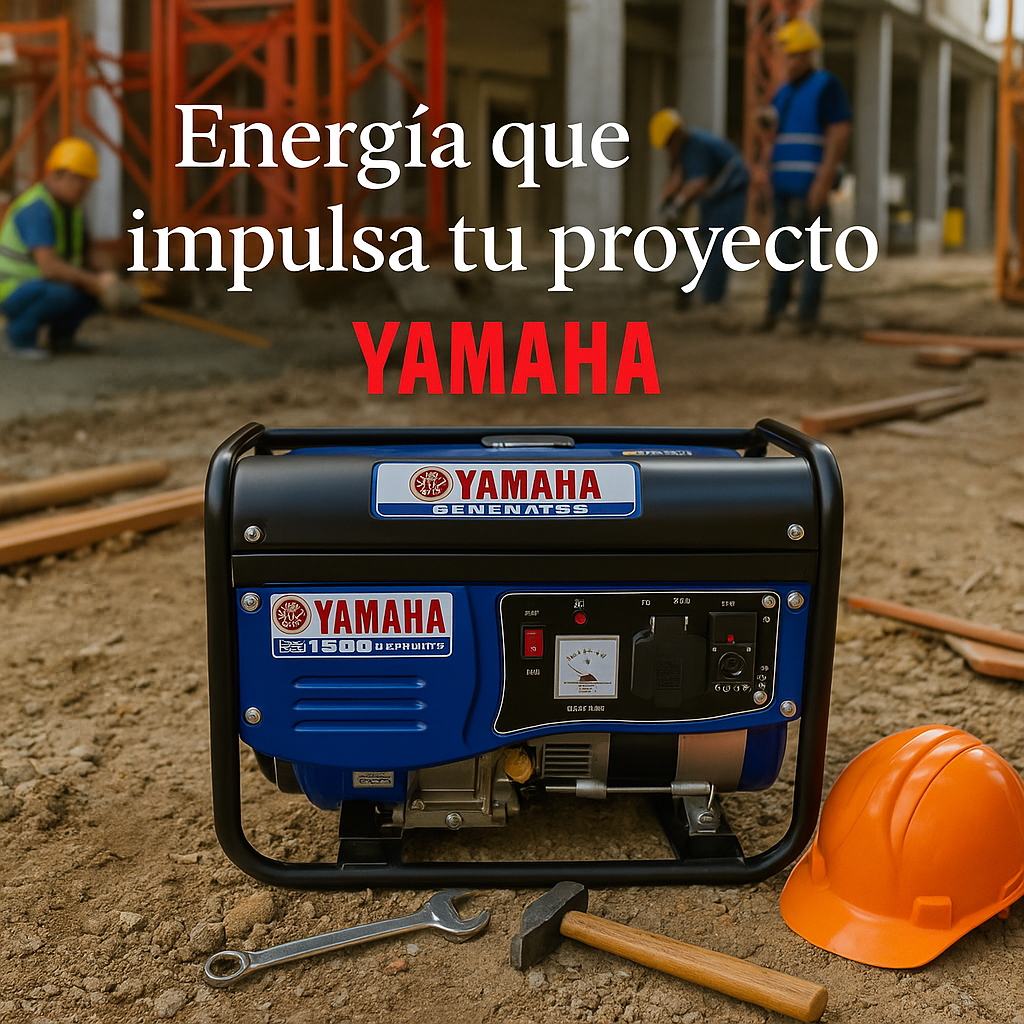 ⚡ PLANTA GENERADORA YAMAHA 1500W – MODELO HZ1500 (SIN ESCOBILLAS)