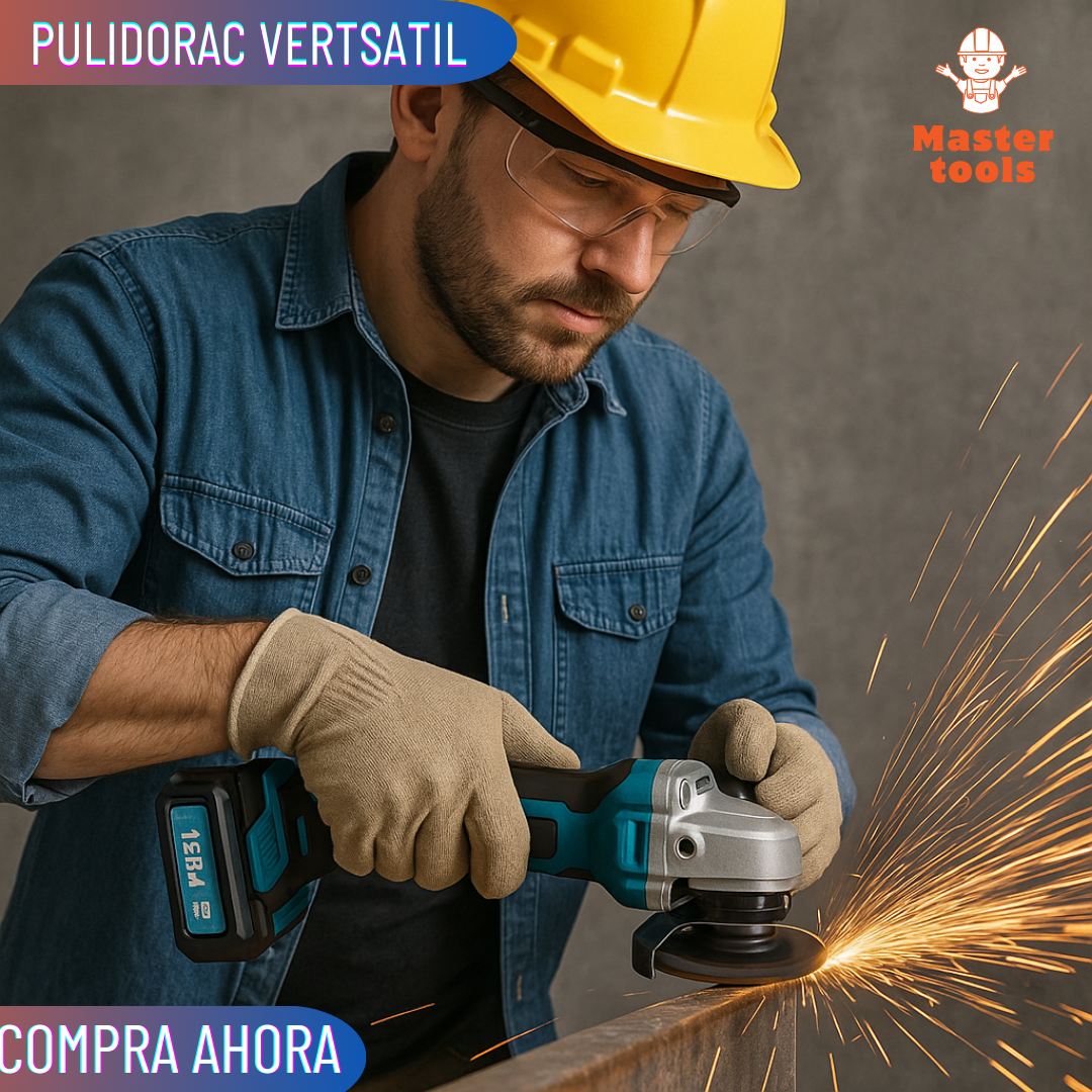 Combo 4 en 1 : Taladro, Pulidora, Pistola de Impacto y Rotomartillo. incluye 4 baterias