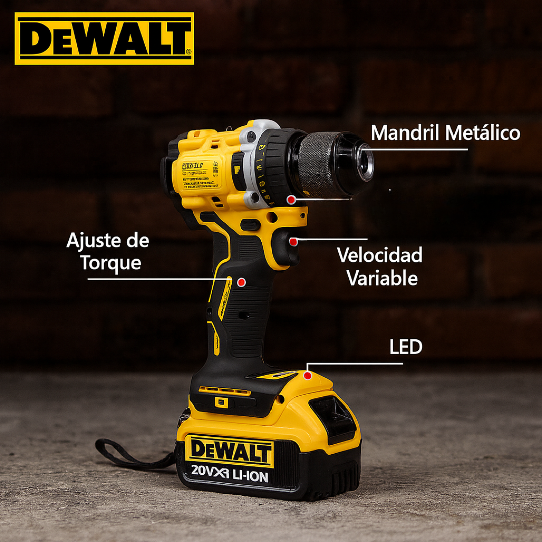 Kit de Taladro y Pulidora Dewalt