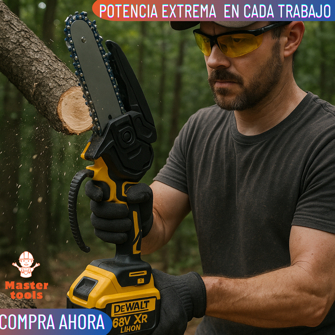 Minisierra DEWALT 68V: Pequeña en tamaño, brutal en poder