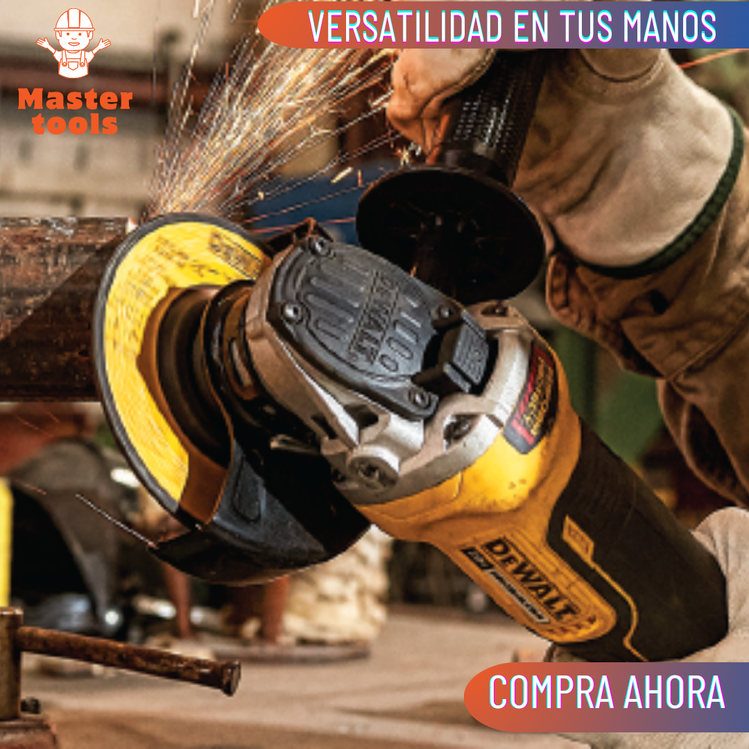 Pulidora Inalámbrica DEWALT 4-1/2" (115 mm) 96V MAX* ⚡