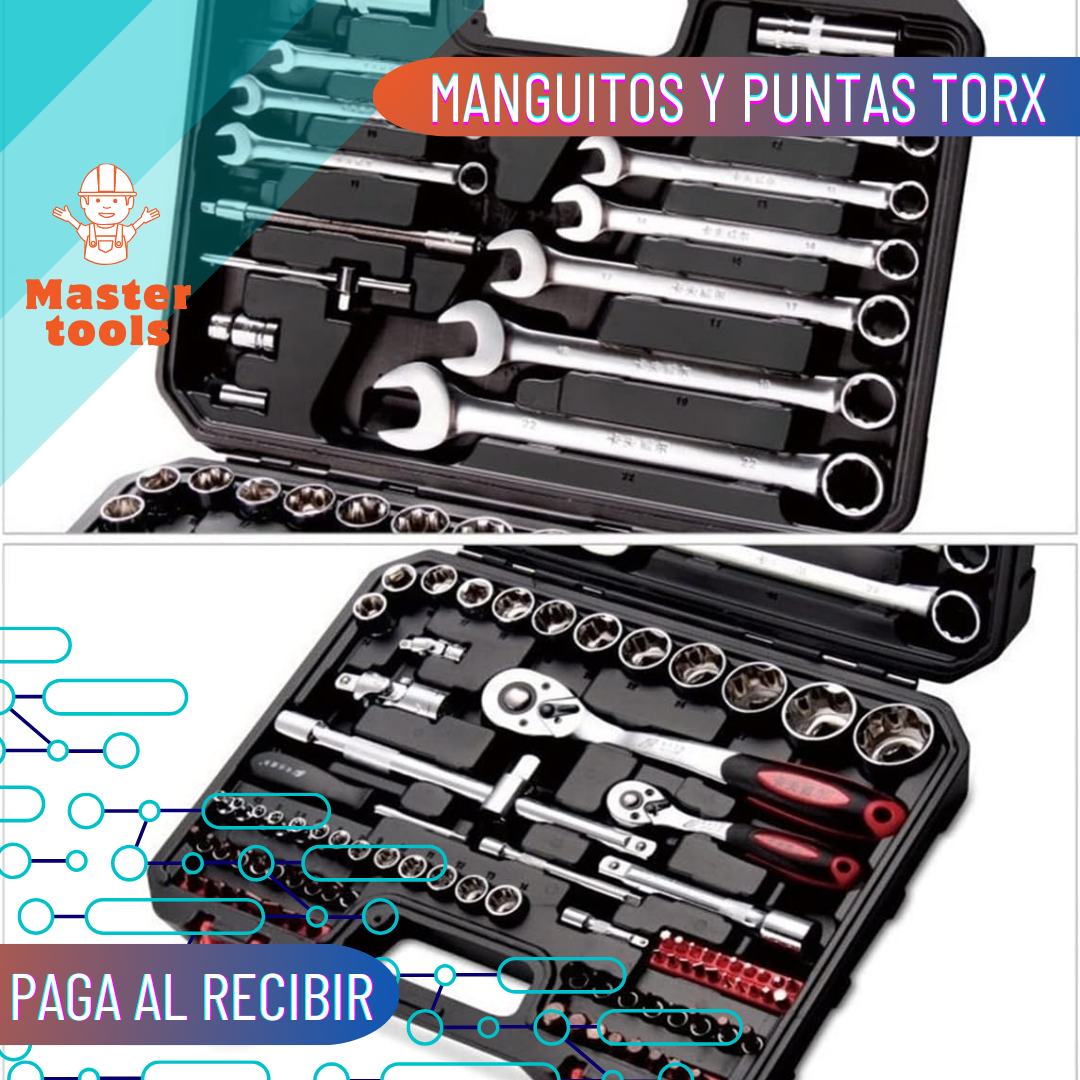 Maleta de Herramientas de 82 piezas