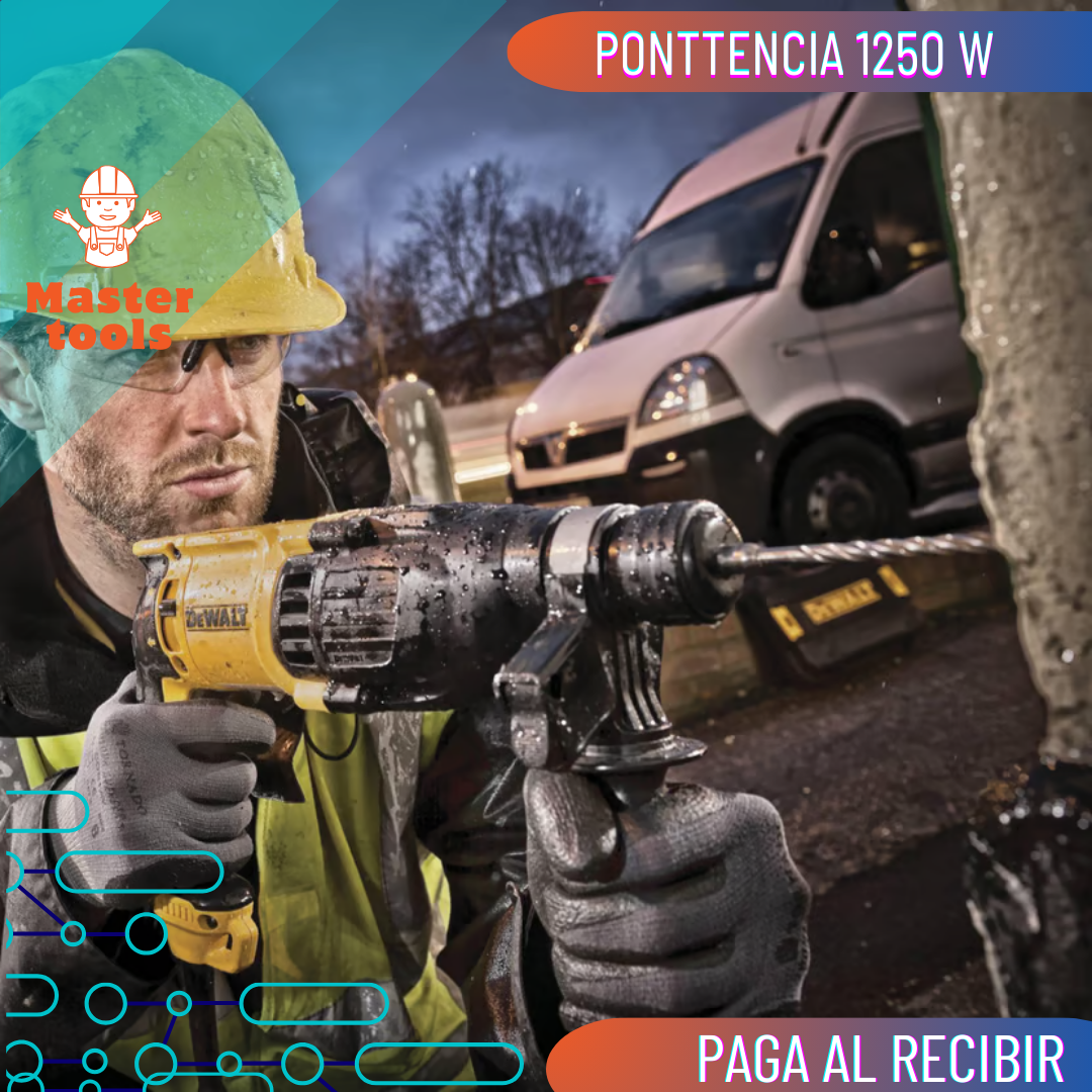 COMBO TALADRO PERCUTOR 1/2 + PULIDORA 4"1/2 DE 6 VELOCIDADES