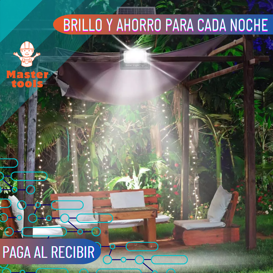 Lámpara Solar 300 Watts CL-115 – Iluminación Inteligente y Sostenible