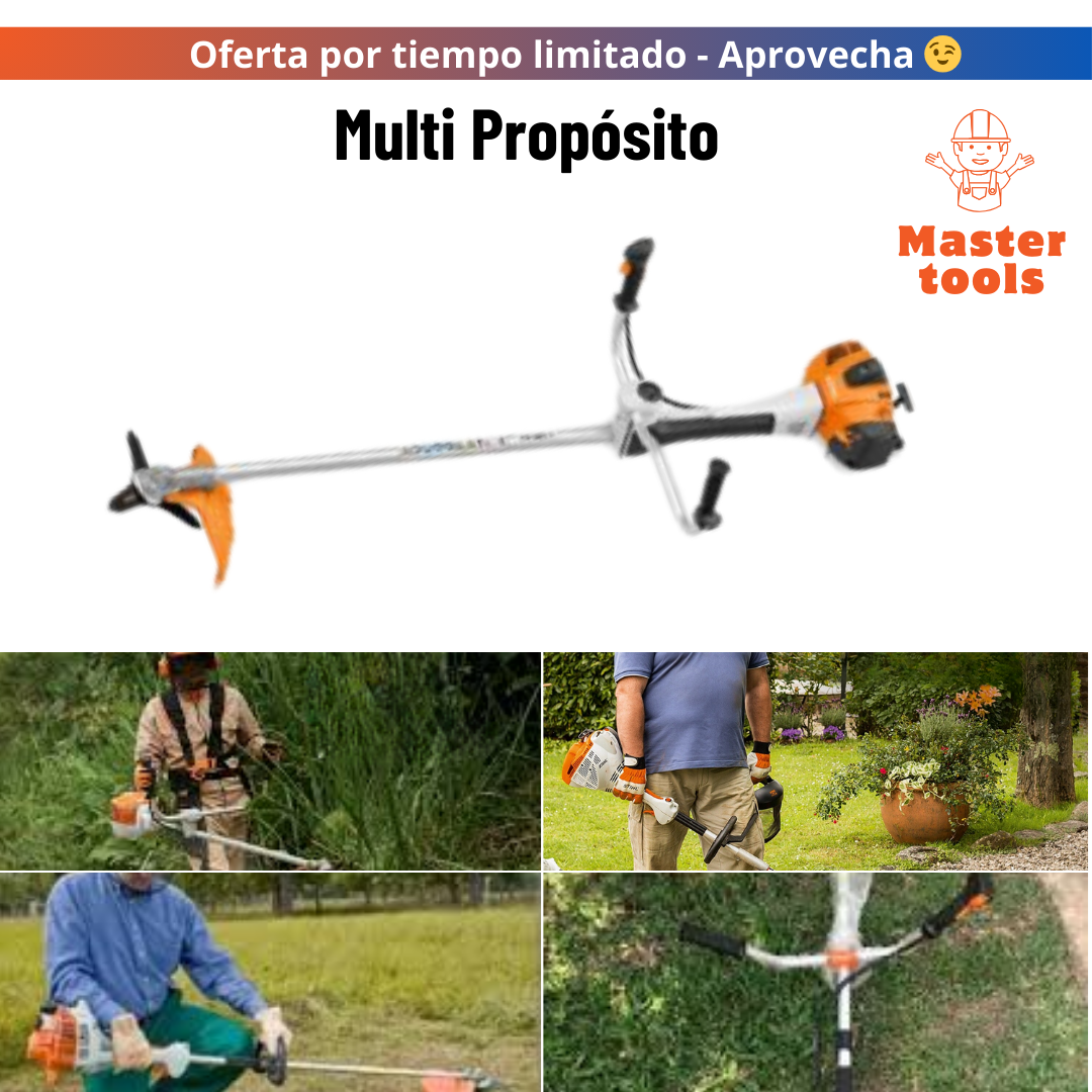 Guadaña Profesional 2 tiempos CILINDRADA: 47 cm³ -Incluye, disco y  ARNÉS