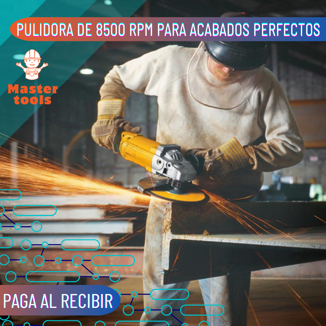 Kit Pulidora Inalámbrica 4 1/2 + Llave de Impacto de 1/2