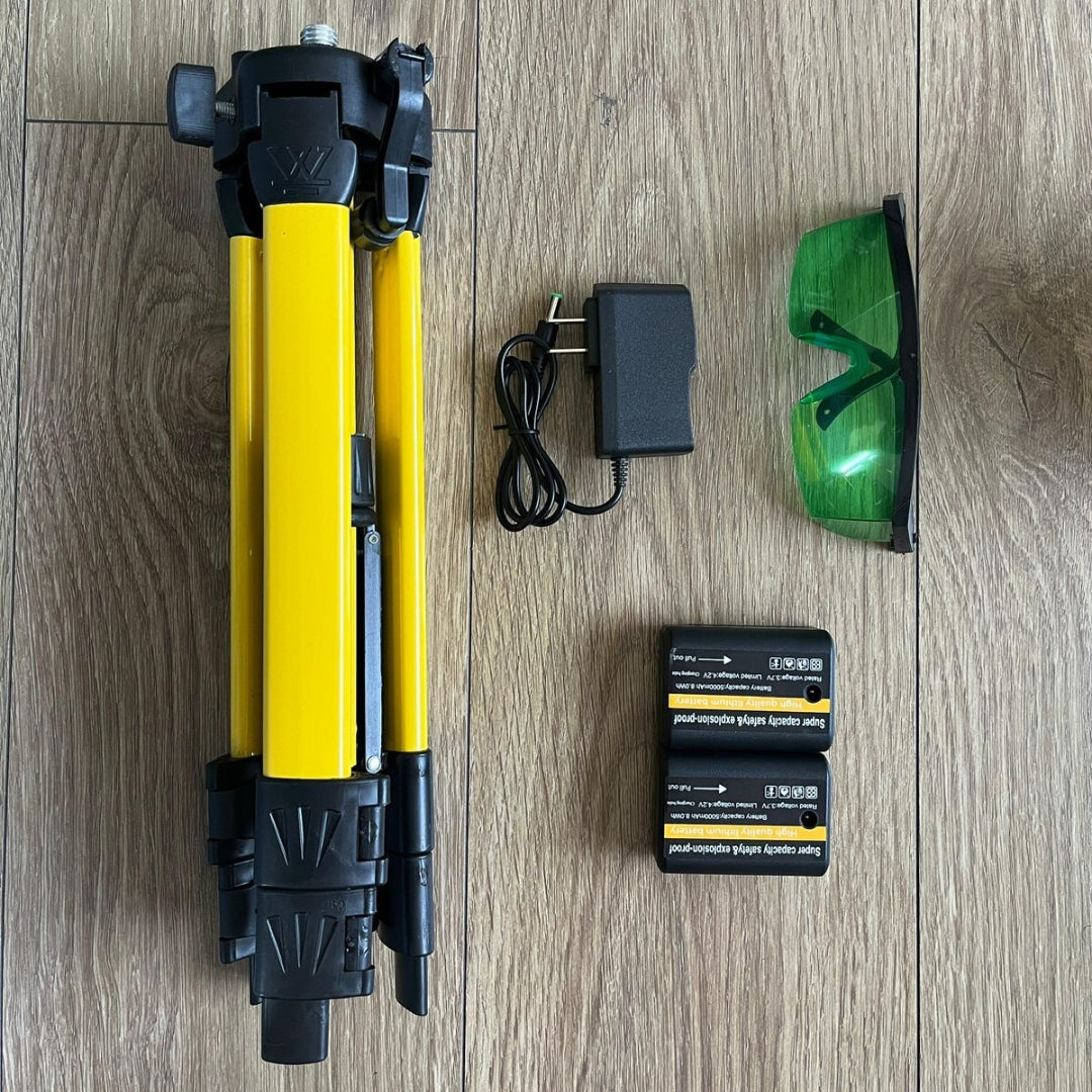 Nivel Láser 5 Líneas – Precisión y Alcance para Trabajos Profesionales