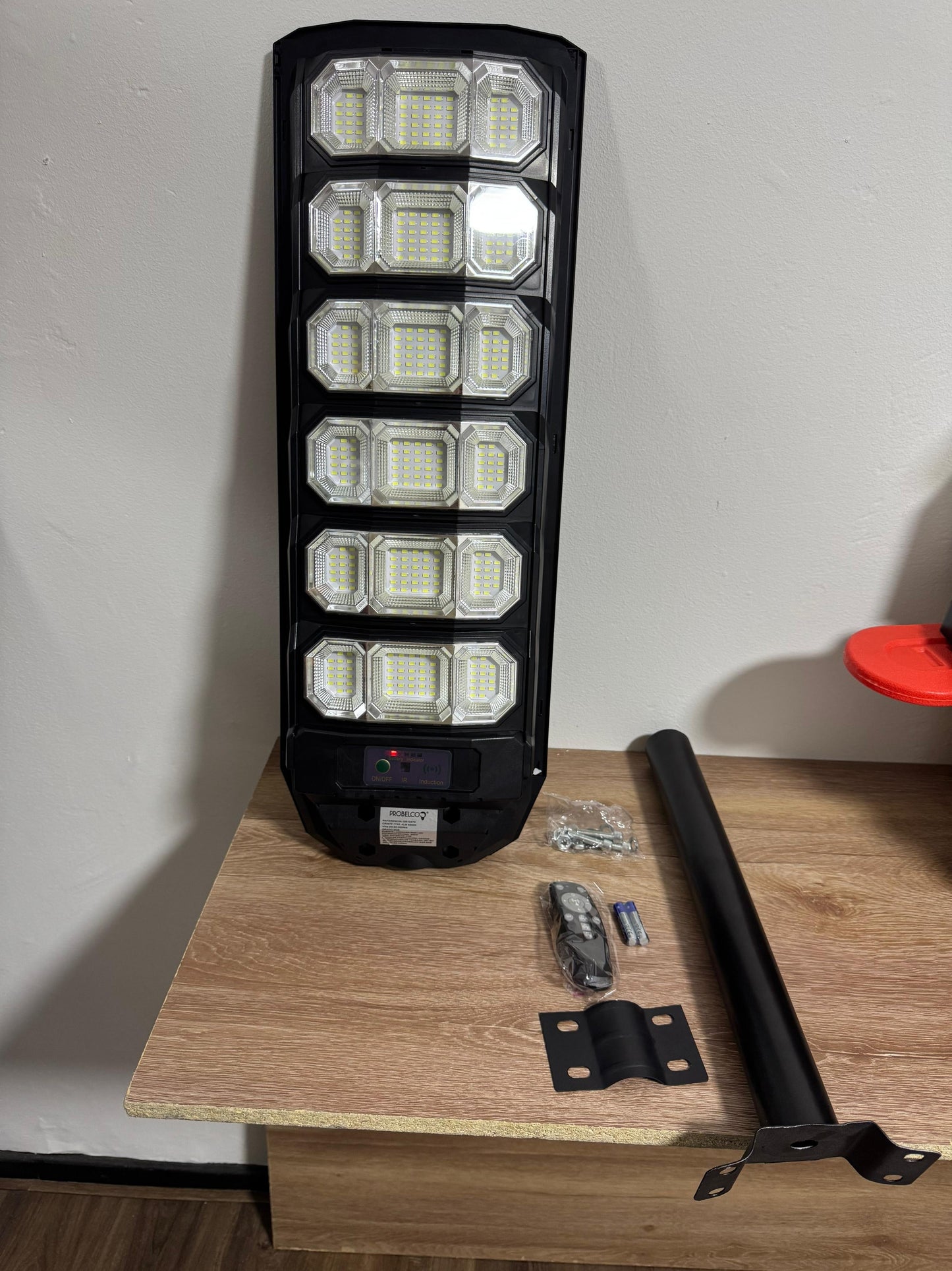 💡 LÁMPARA SOLAR LED 400 W — ILUMINACIÓN EXTERIOR IP65