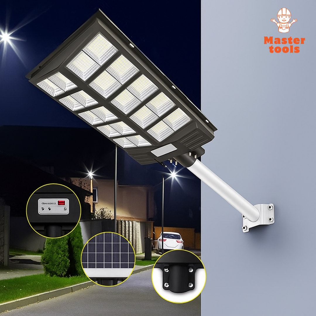 Lampara Solar 1000w - Tamaño 60CM x 34CM - Ilumina 250 a 300 m2