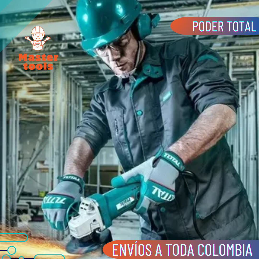 Pulidora 2200W 6600 RPM Orginal de TOTAL.