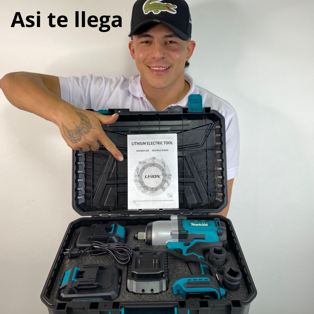 LLAVE DE IMPACTO MAKITA 1300 Nm 3/4 - CON ACCESORIOS