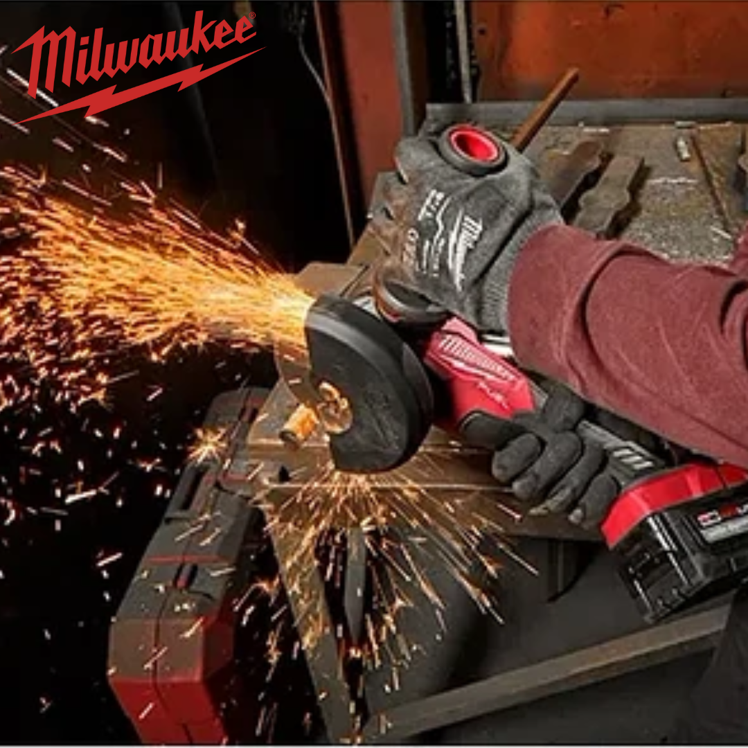 Llave de impacto de 350nm y pulidora de 4 1/2 Milwaukee
