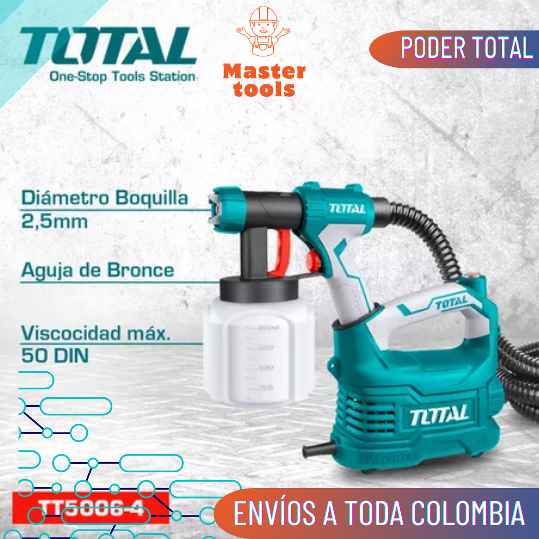 compresor mini+Pistola industrial vaso plastIco 800 ml 500w