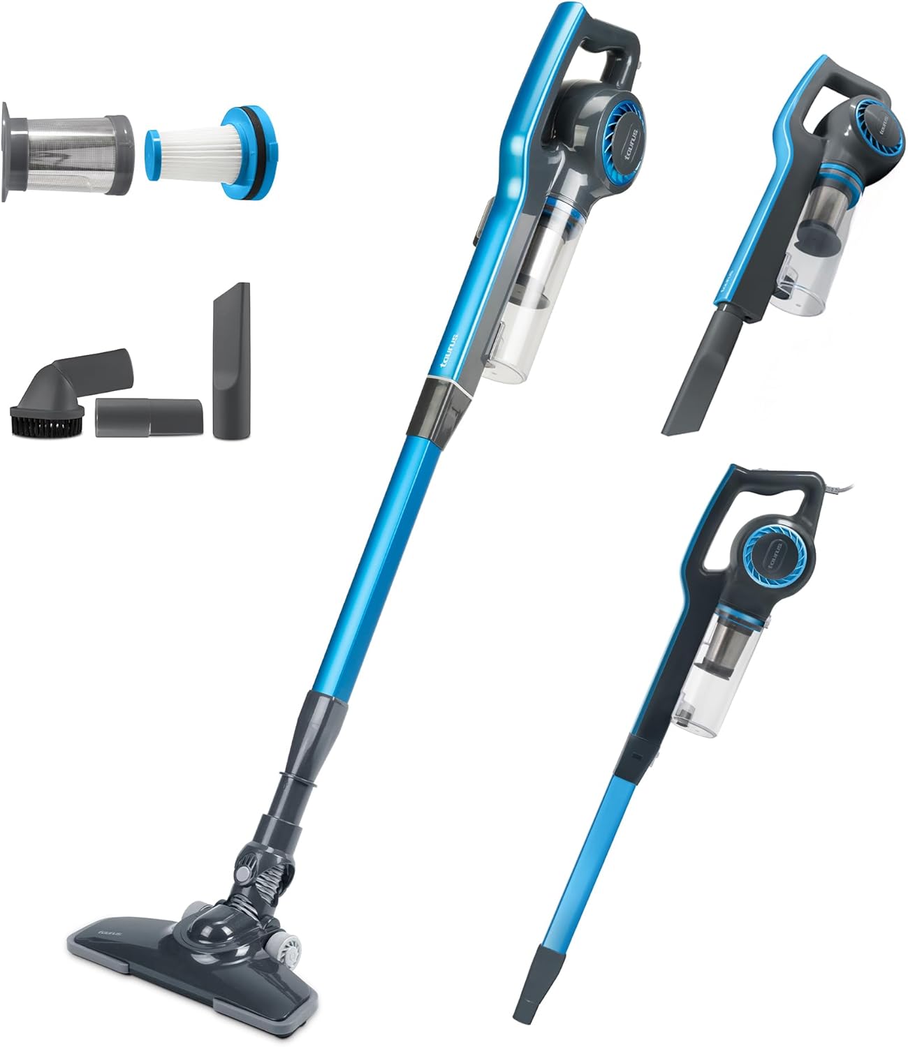 Aspiradora Vertical Ciclónica 3 en 1