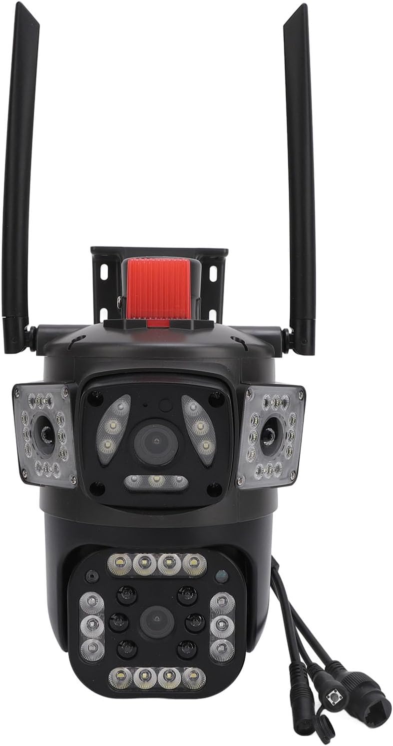 📦 Cámara IP Wifi PTZ 6K Triple Lente – Exterior/Inalámbrica