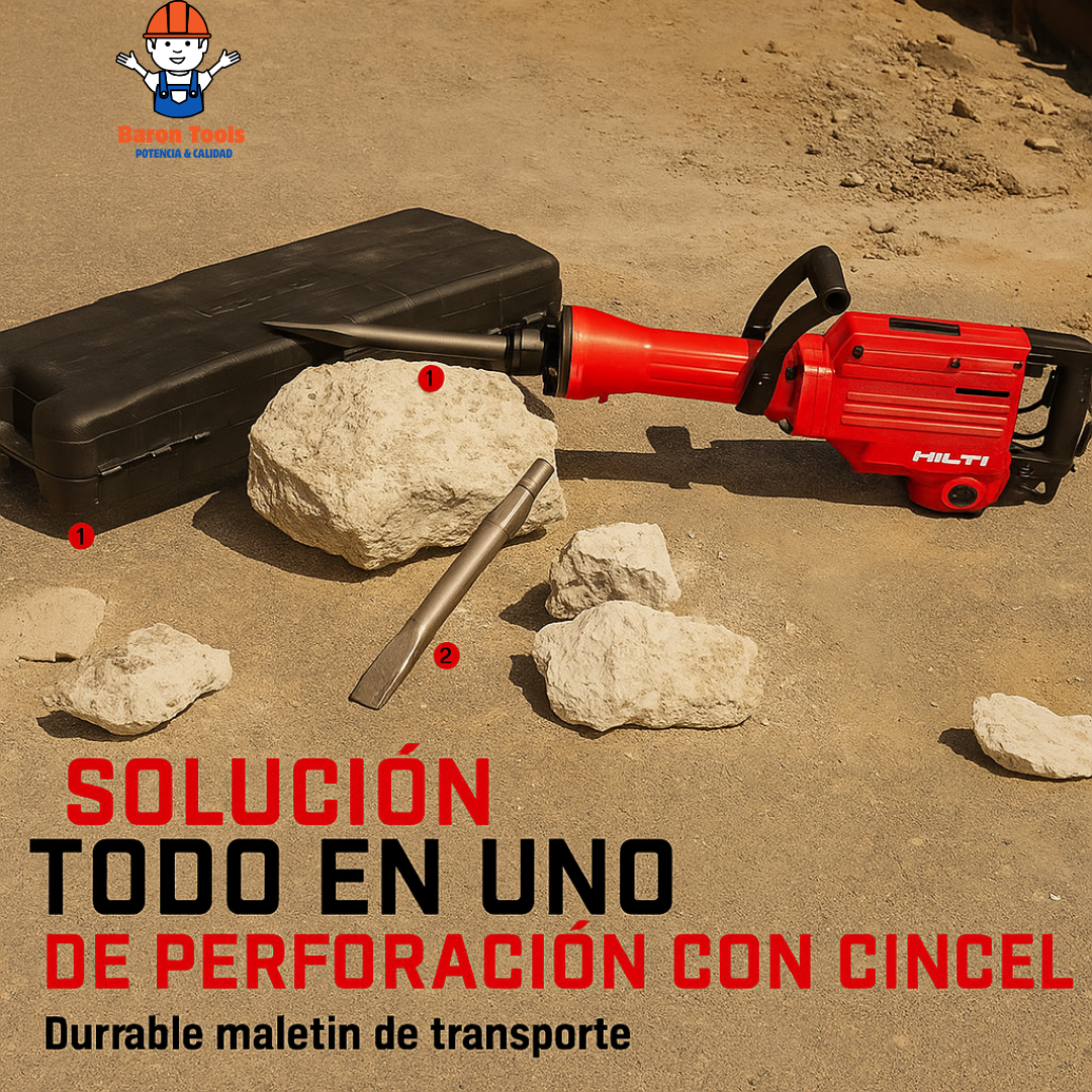 Demoledor Hilti 2500w un año de garantia