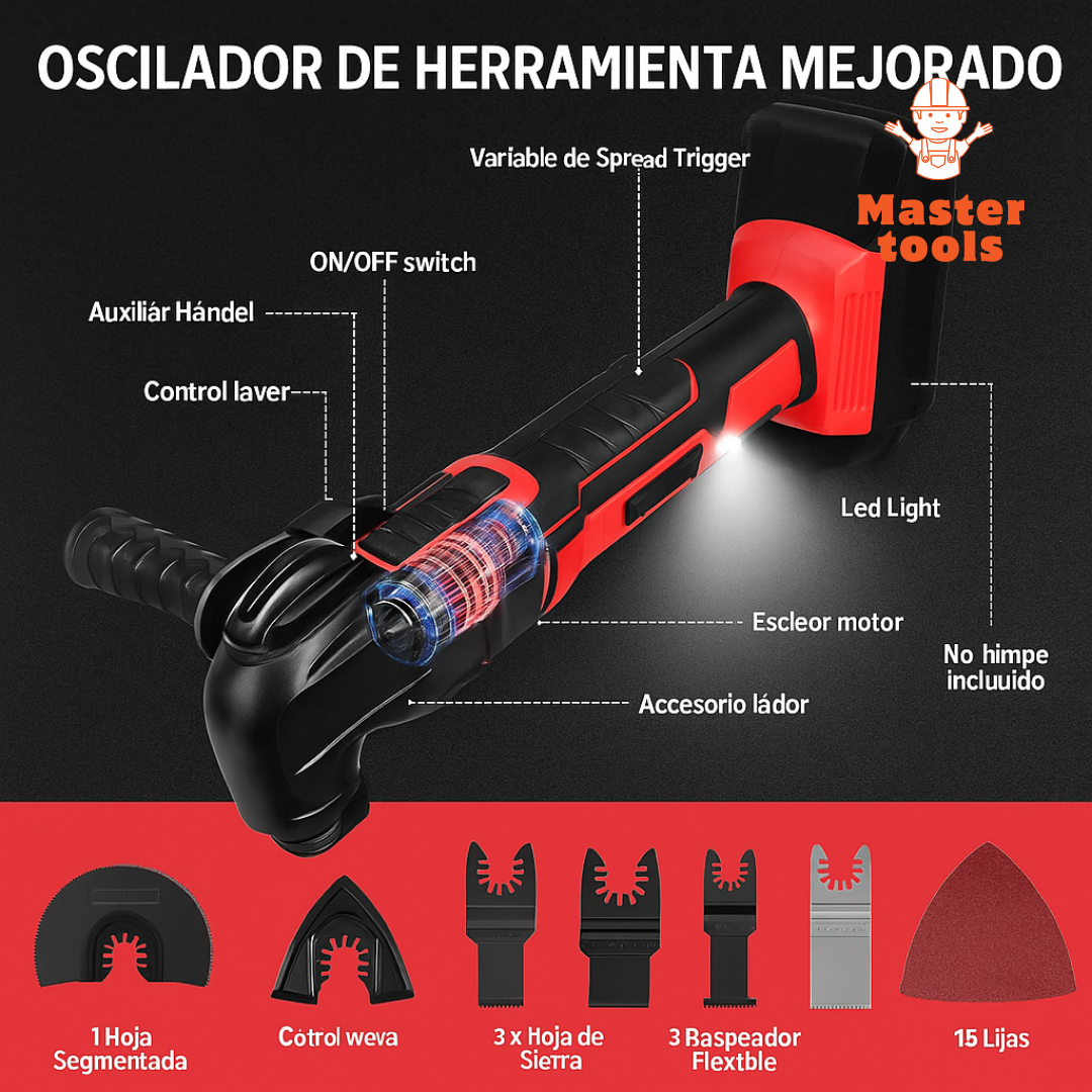 Sierra Oscilante Protool 36V