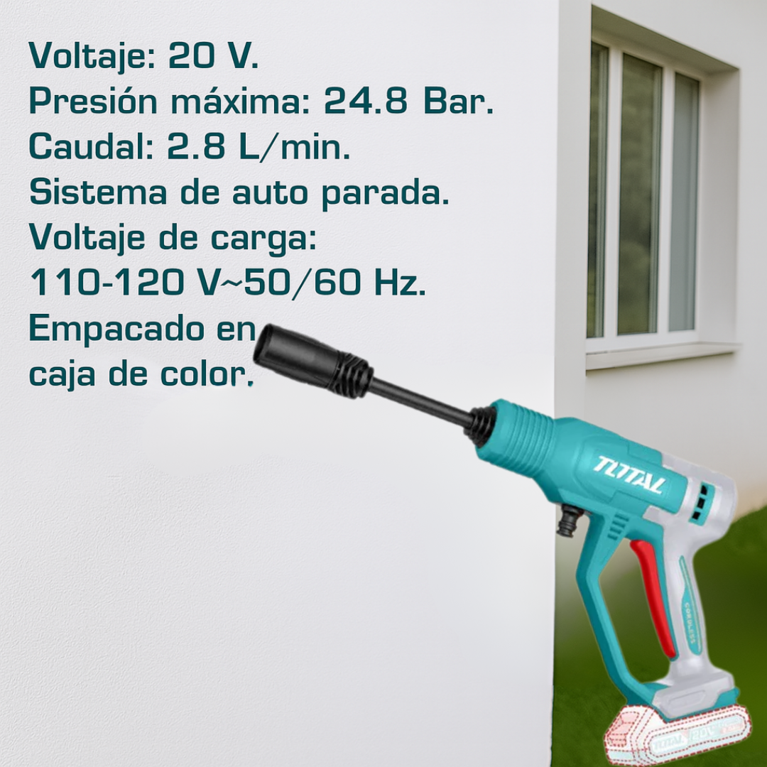 🧰 Combo TOTAL 3 en 1 – Aspiradora + Pistola de Pintura + Hidrolavadora Inalámbrica 20V